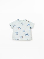 T-shirt in cotone biologico con stampa