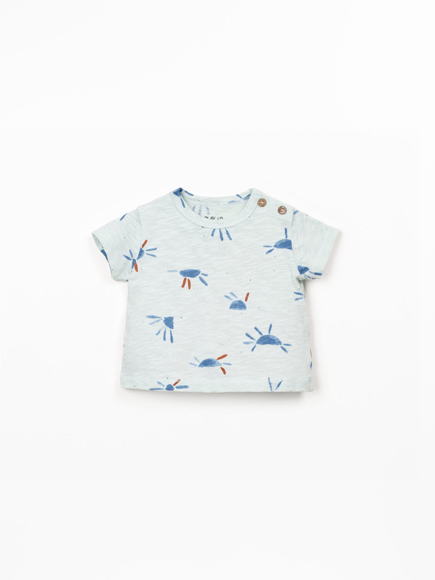 T-shirt in cotone biologico con stampa