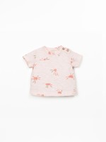 T-shirt in cotone biologico con stampa