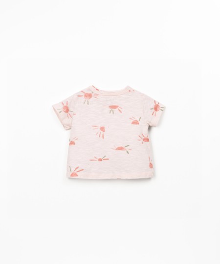 T-shirt in cotone biologico con stampa