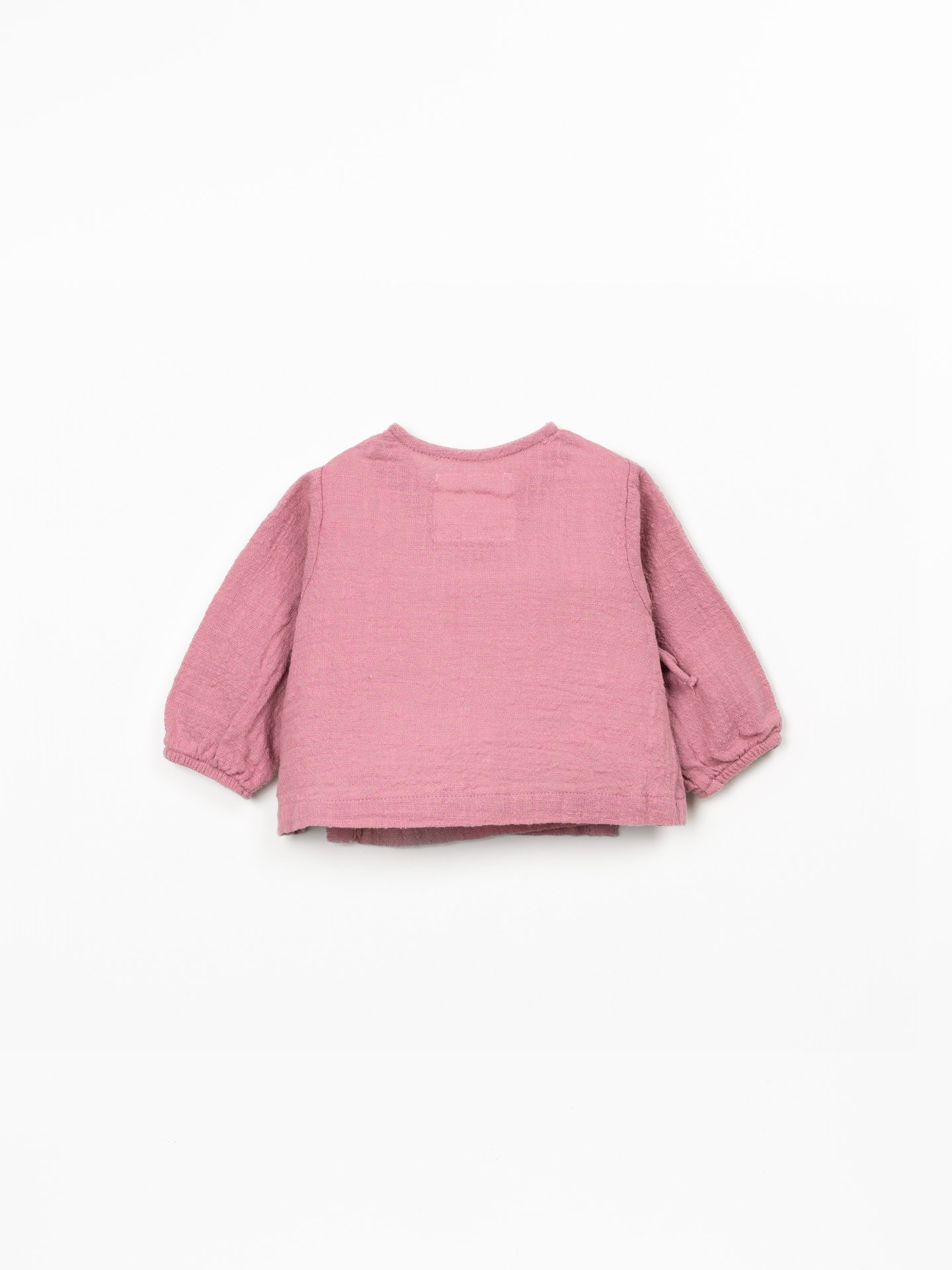 Blusa in tessuto di cotone biologico