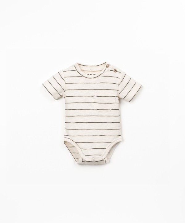 Striped organic cotton body