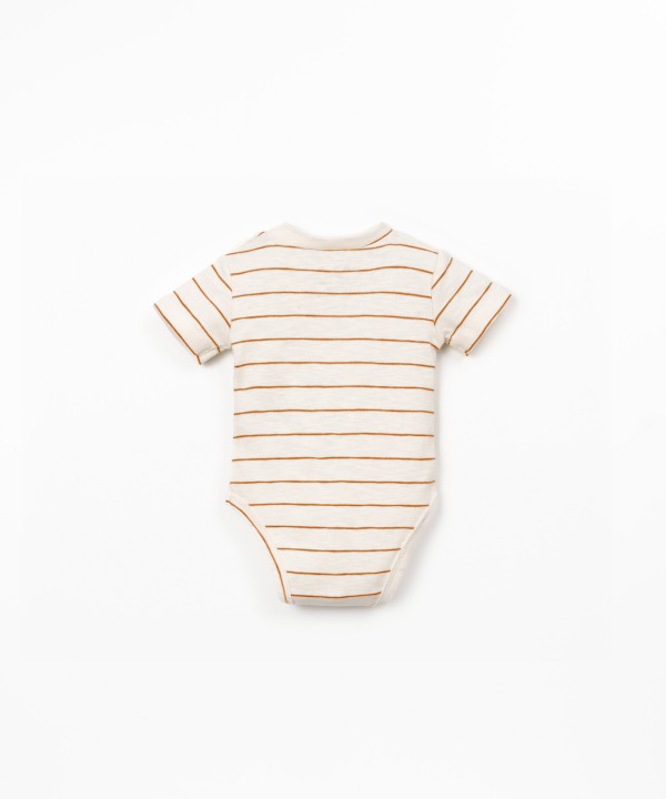Striped organic cotton body