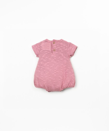 Combinaison en mélange de coton et coton recyclé