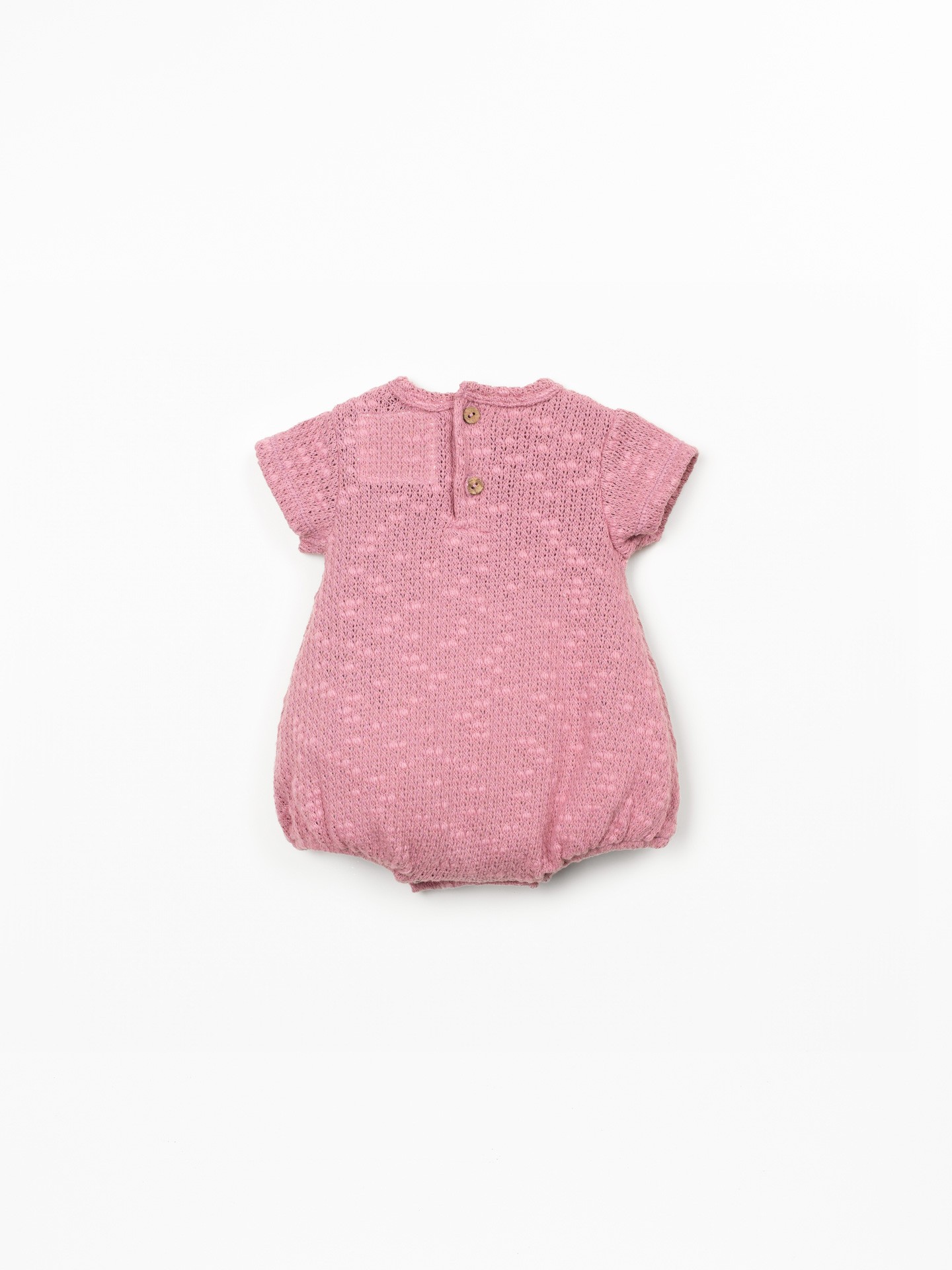 Jumpsuit in cotton and recycled cotton blend