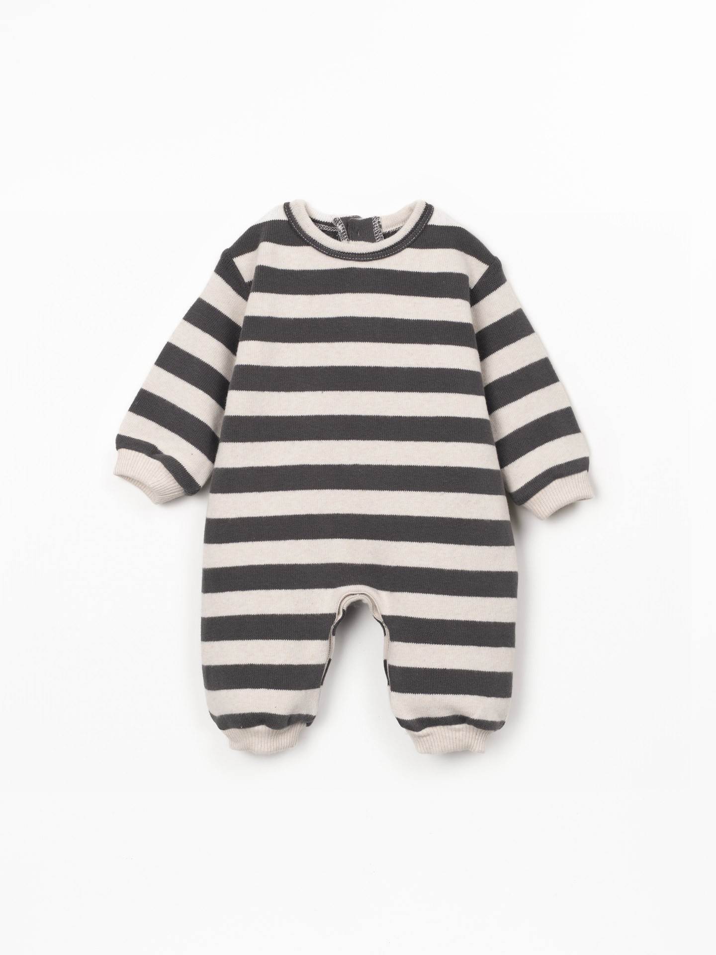 Jumpsuit in blend of regenerative cotton and recycled cotton