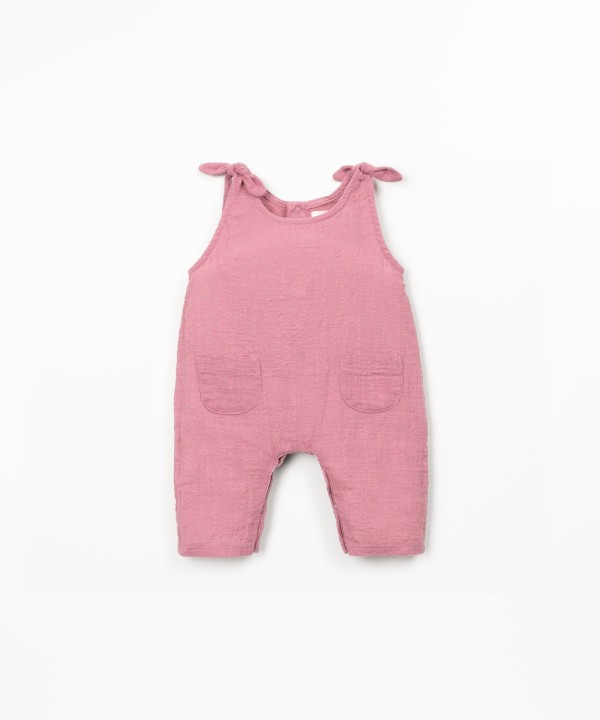 Organic cotton fabric jumpsuit