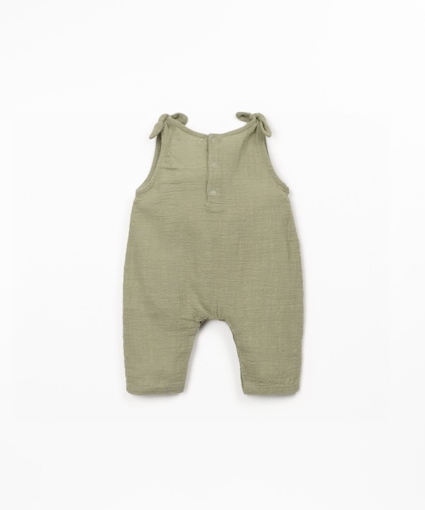 Organic cotton fabric jumpsuit