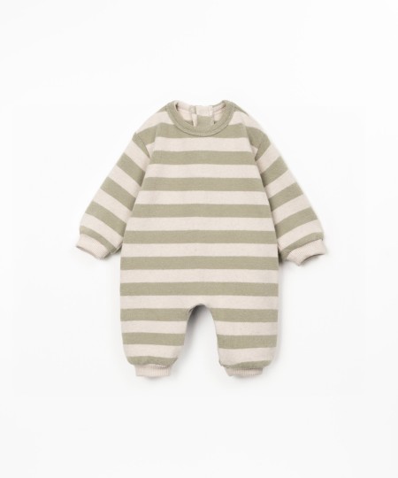 Overalls in mixture of regenerative cotton and recycled cotton