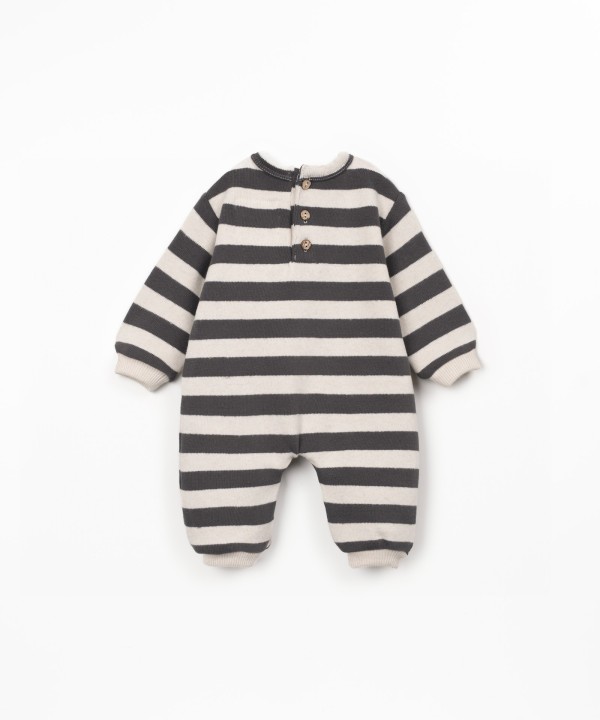 Tutina in misto cotone rigenerativo e cotone riciclato