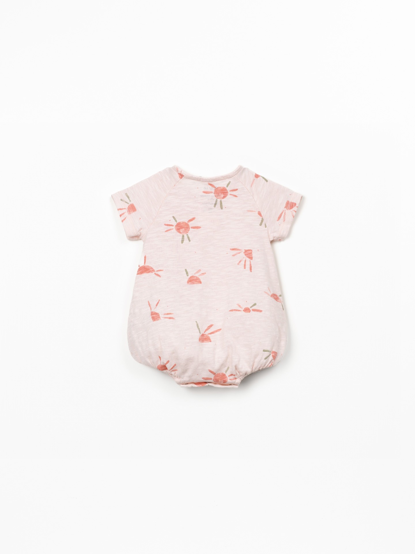 Printed jumpsuit in organic cotton