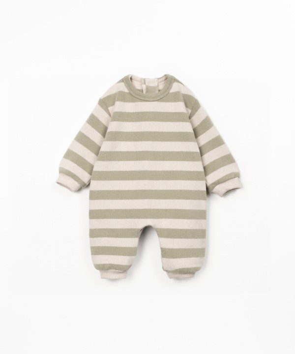 Overalls in mixture of regenerative cotton and recycled cotton