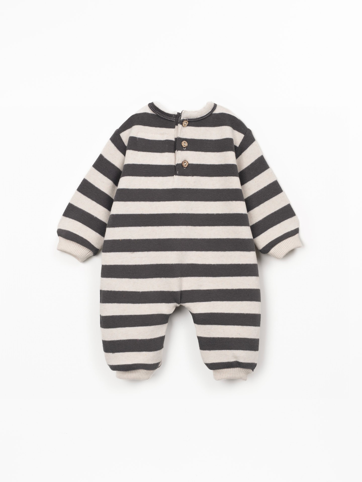 Jumpsuit in blend of regenerative cotton and recycled cotton