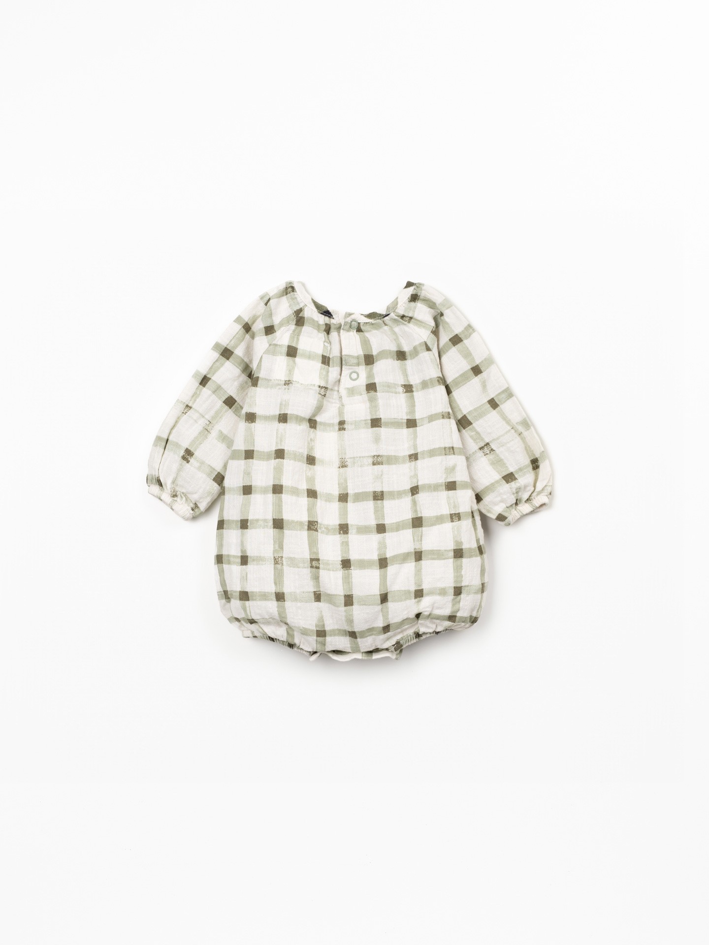 Jumpsuit with checkered print