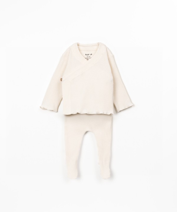 Organic cotton jersey set