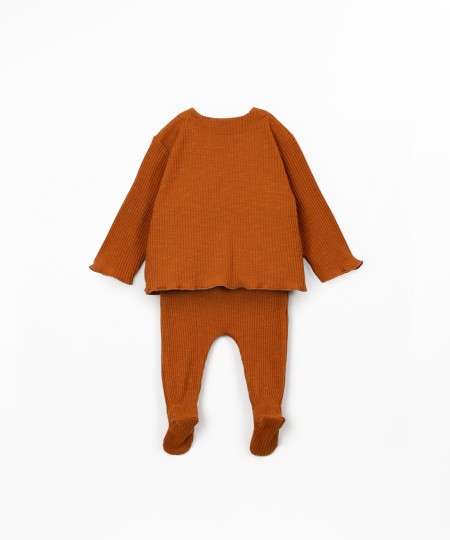 Completo in maglina di cotone biologico