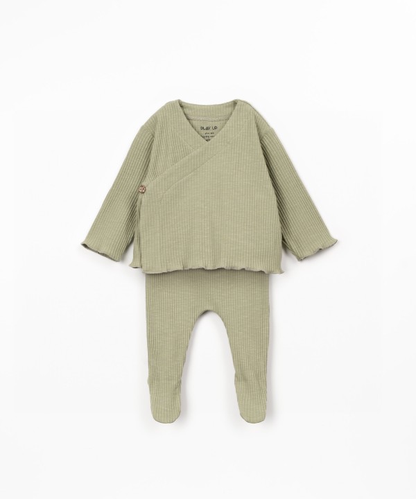 Organic cotton jersey set