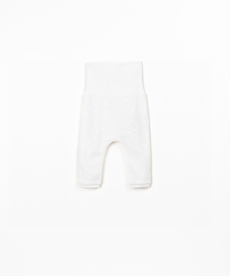 Leggings de punto de algodón orgánico