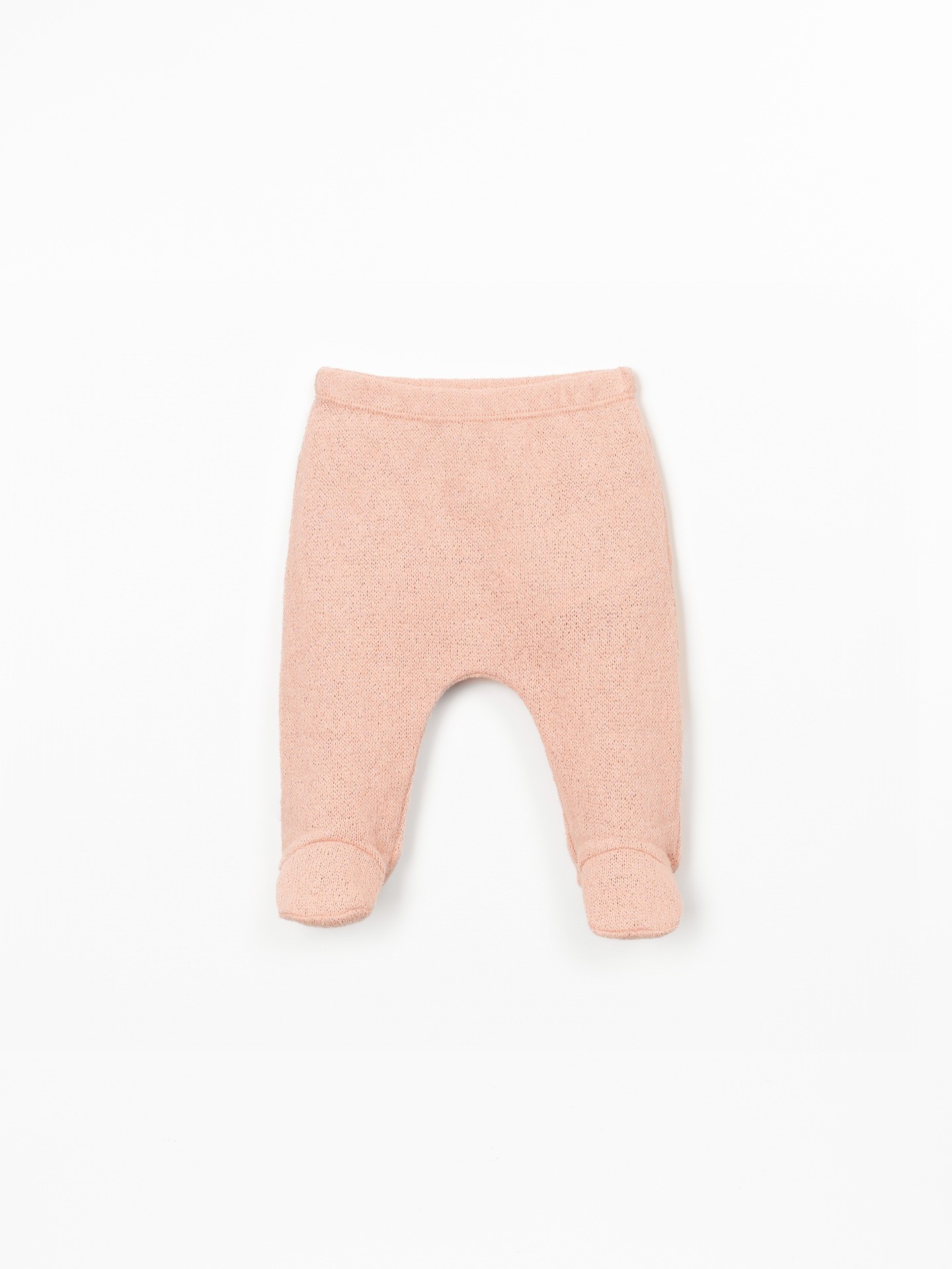 Leggings in a blend of natural fibers and recycled fibers