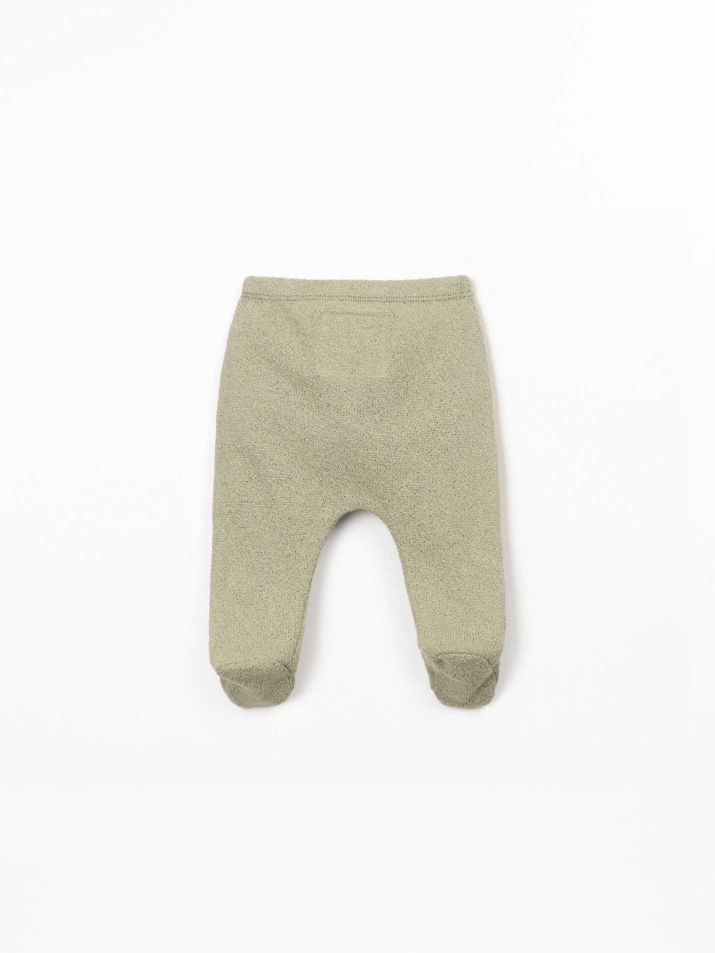 Leggings in a blend of natural and recycled fibers