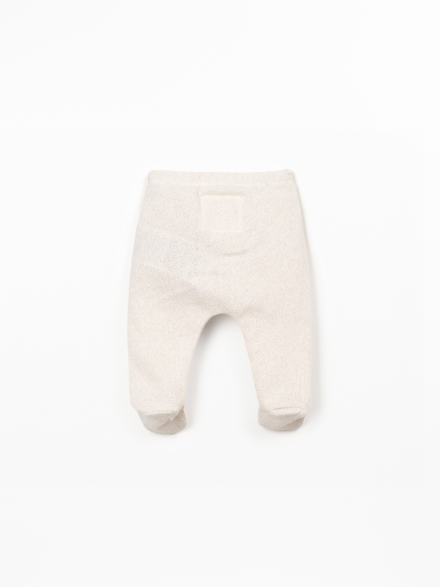 Leggings in a blend of natural fibers and recycled fibers