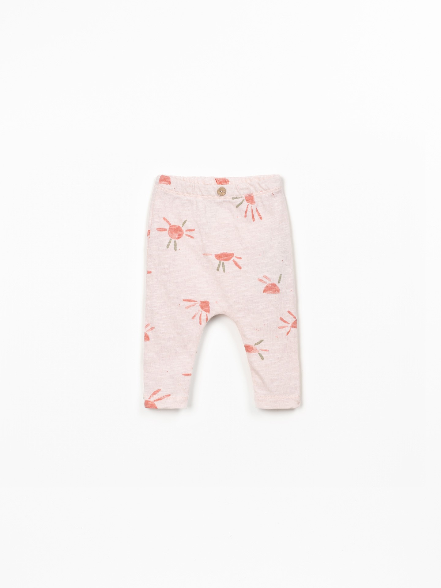 Leggings con estampado de sol