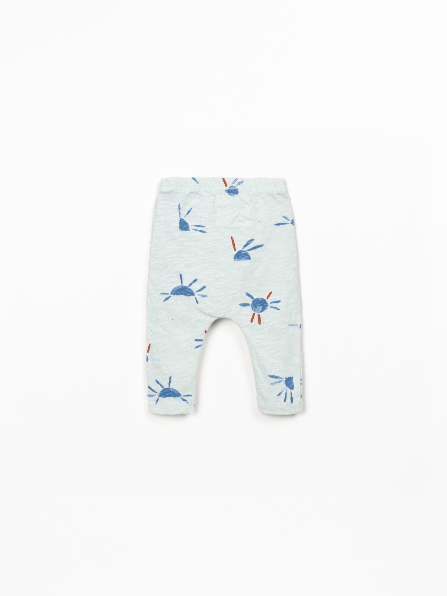 Leggings con stampa sole