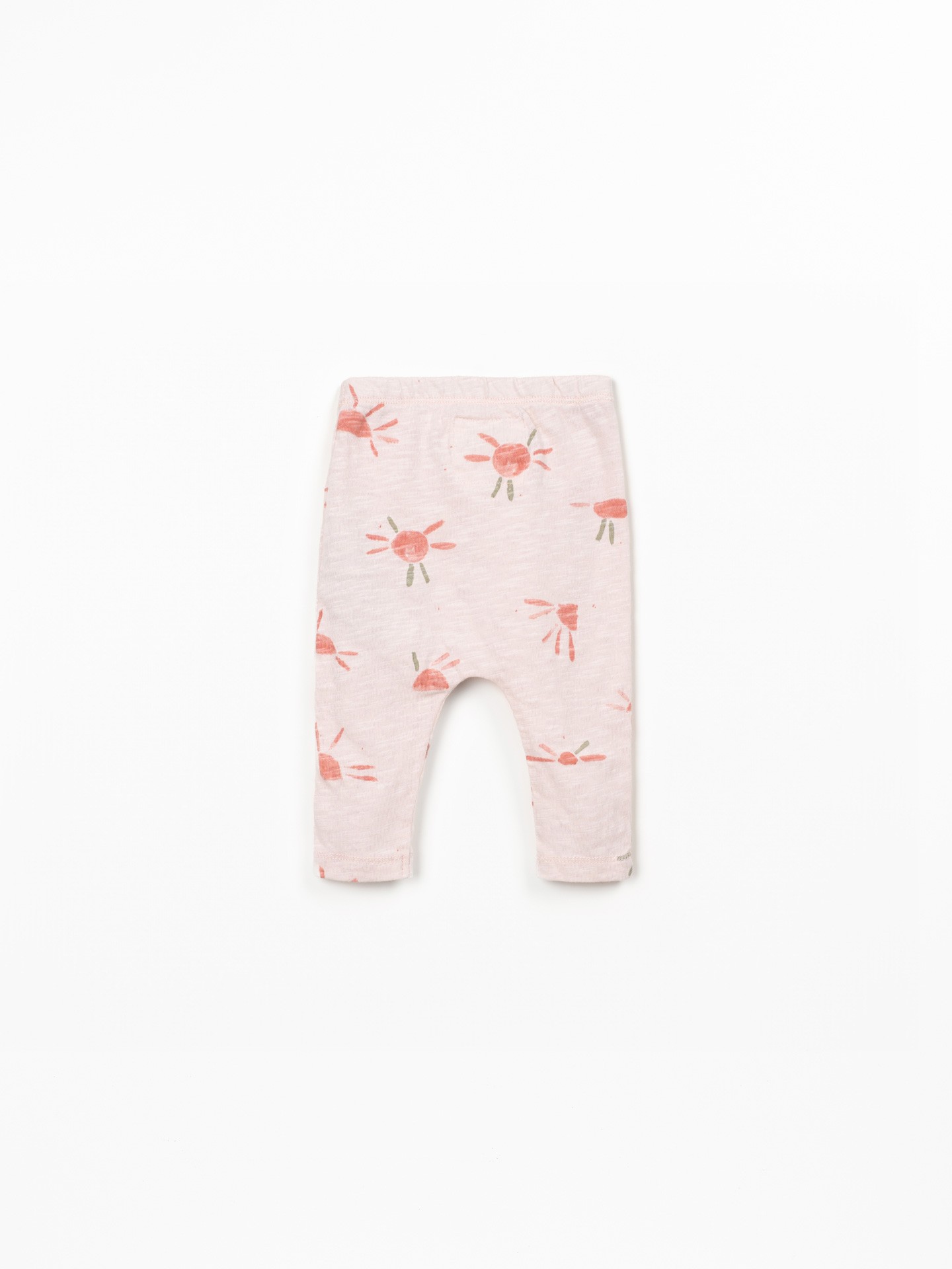 Leggings con estampado de sol