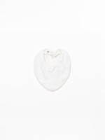 Bavetta in tessuto di cotone biologico e cotone riciclato Bavetta in tessuto di cotone biologico e cotone riciclato