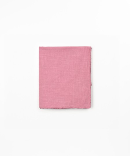 Organic cotton muslin blanket