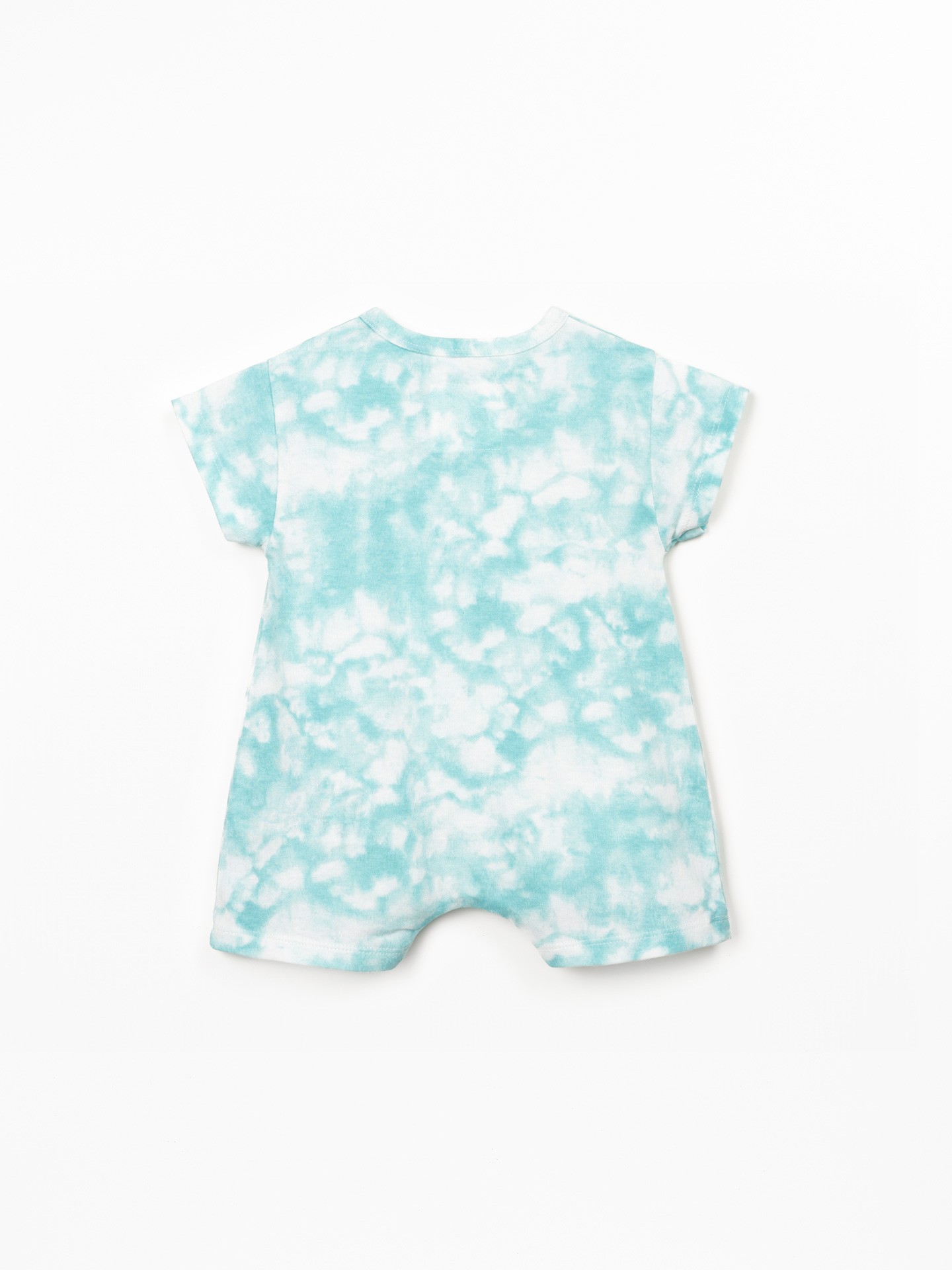 Jersey jumpsuit in a blend of natural and recycled fibers