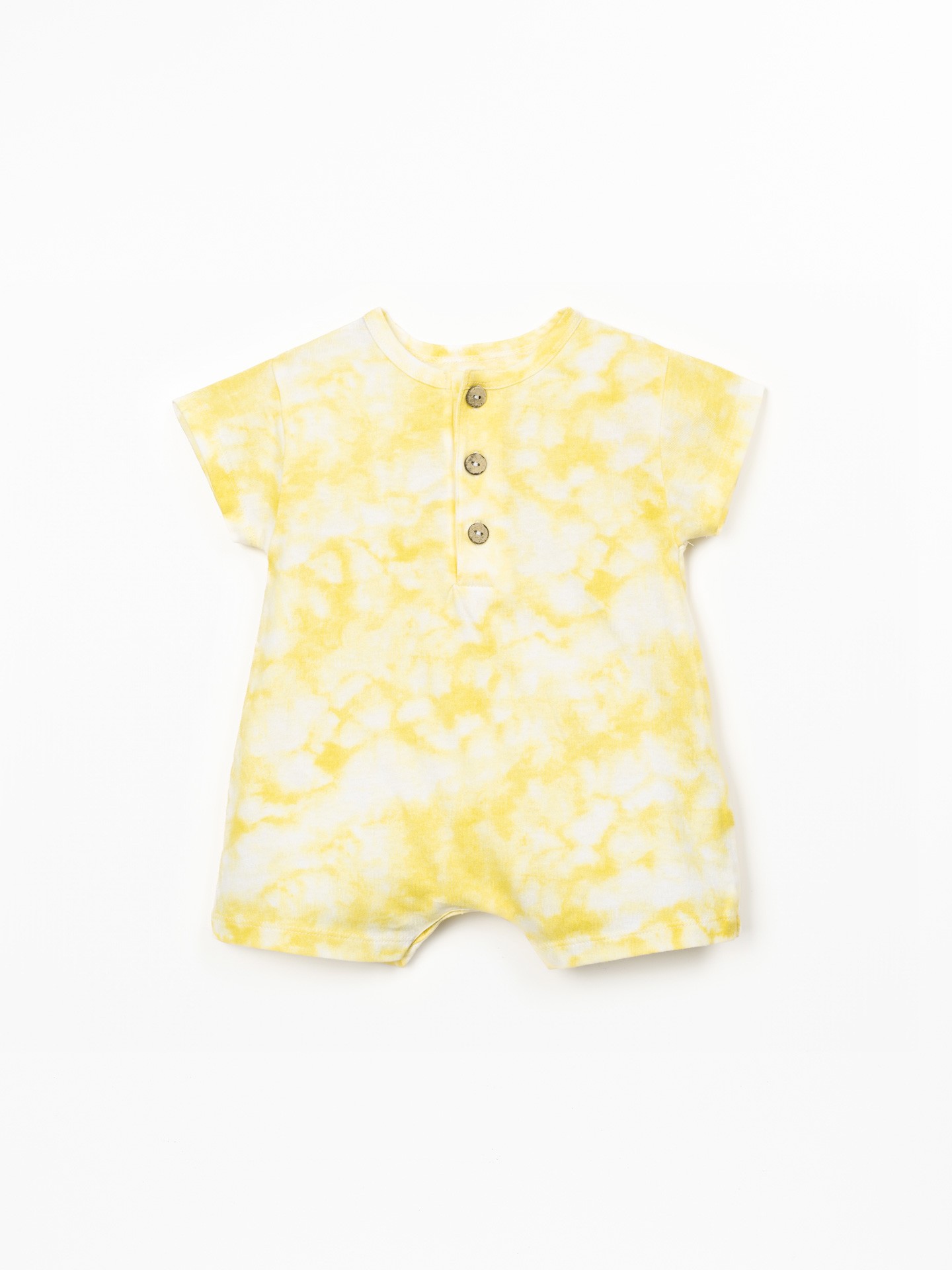 Jersey jumpsuit in a blend of natural and recycled fibers