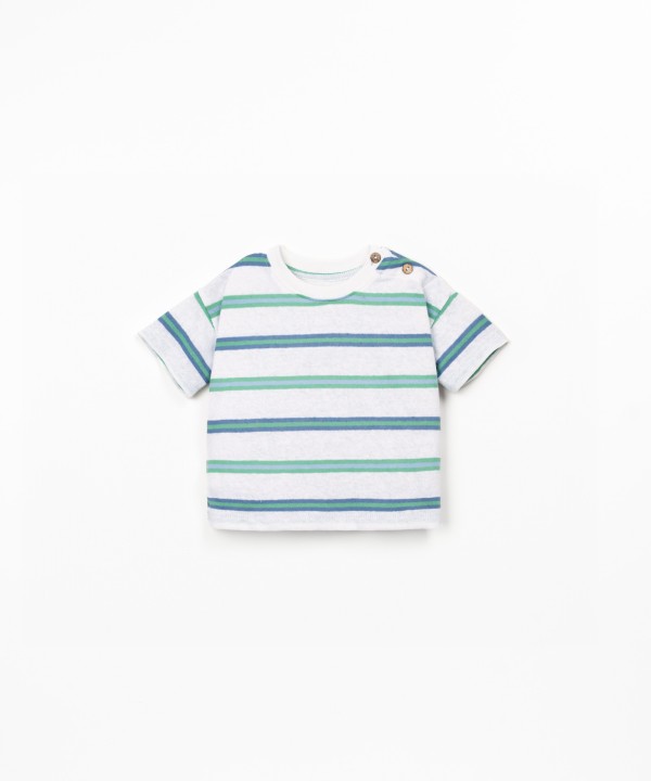 Striped pattern t-shirt