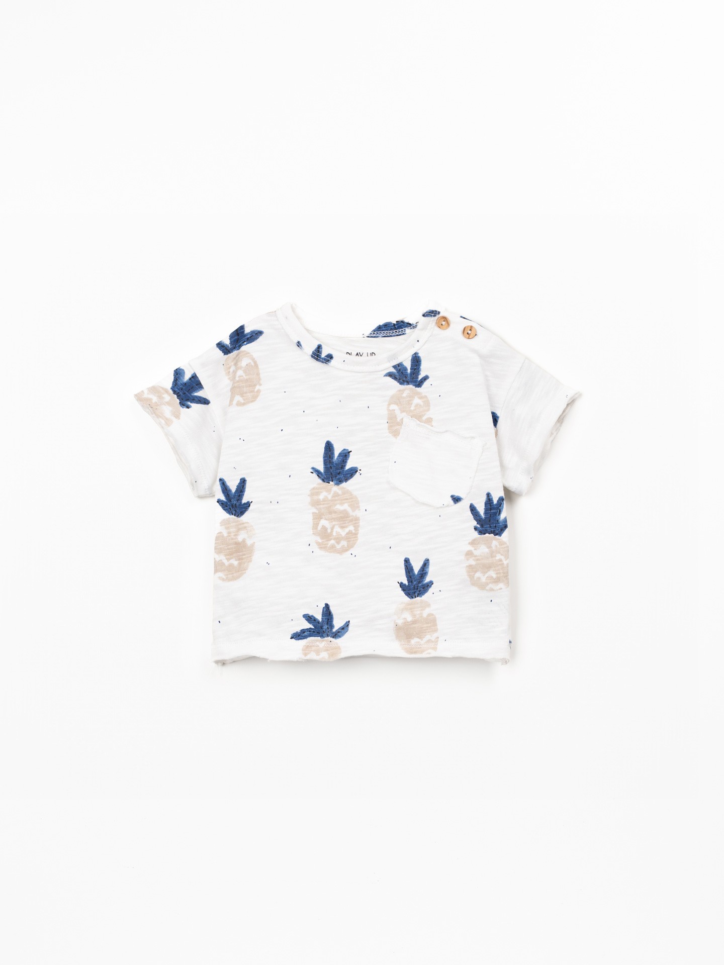 T-shirt avec ouverture à l'épaule