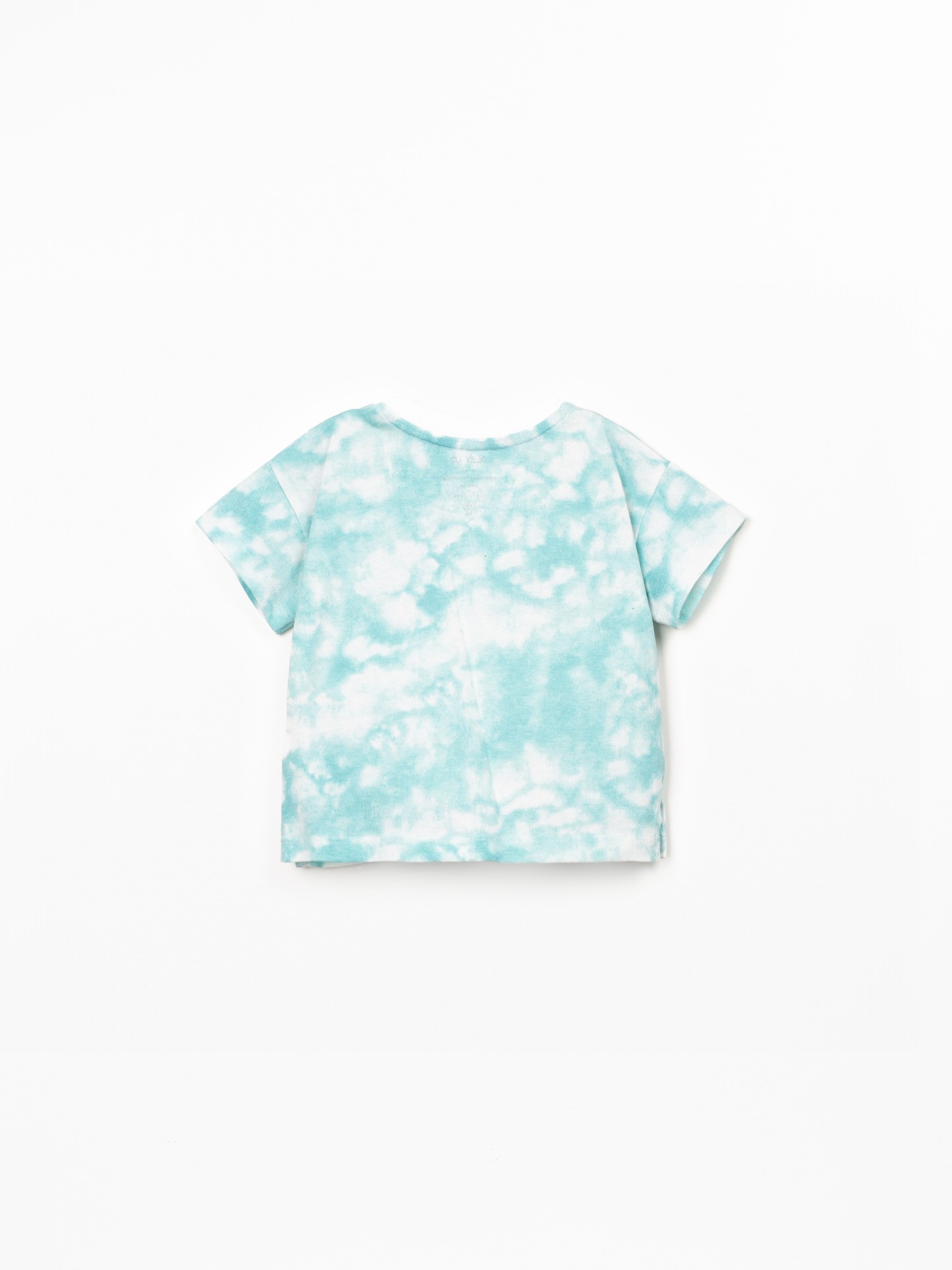 T-shirt with tie dye print
