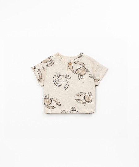 T-shirt with natural fibers