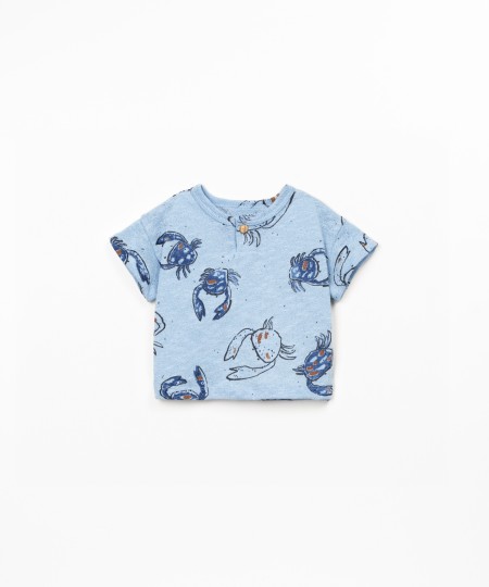 T-shirt with natural fibers