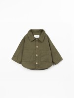 Camicia in tessuto di lino