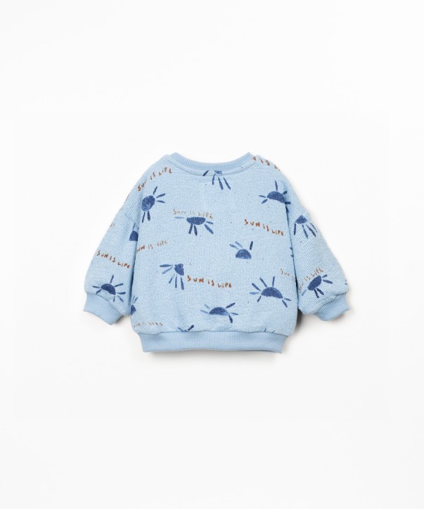 Sweatshirt with Re(Play) Yarn