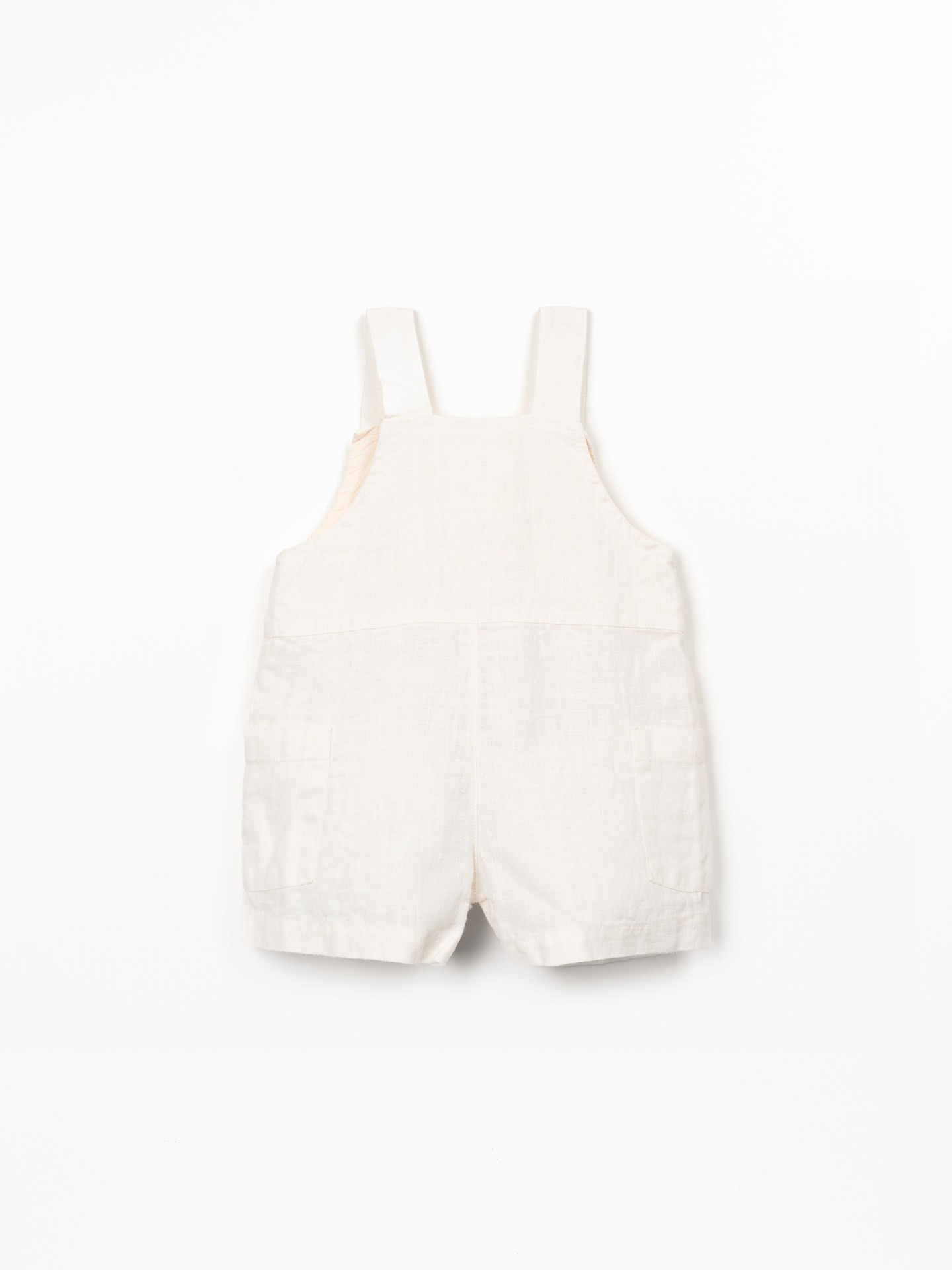 Linen fabric jumpsuit