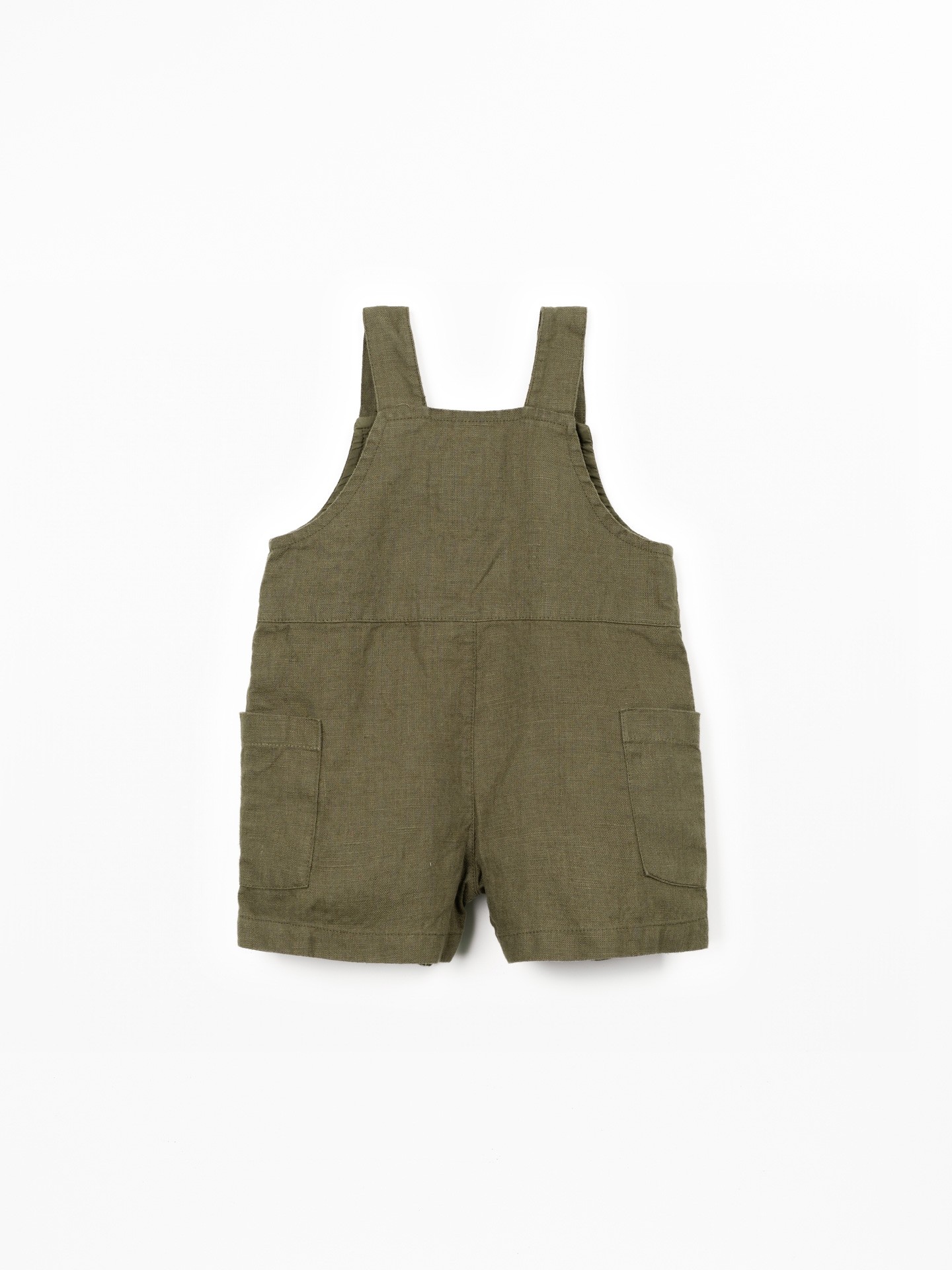 Linen fabric jumpsuit