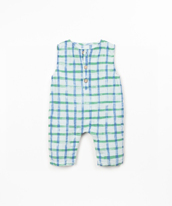 Organic fabric jumpsuit