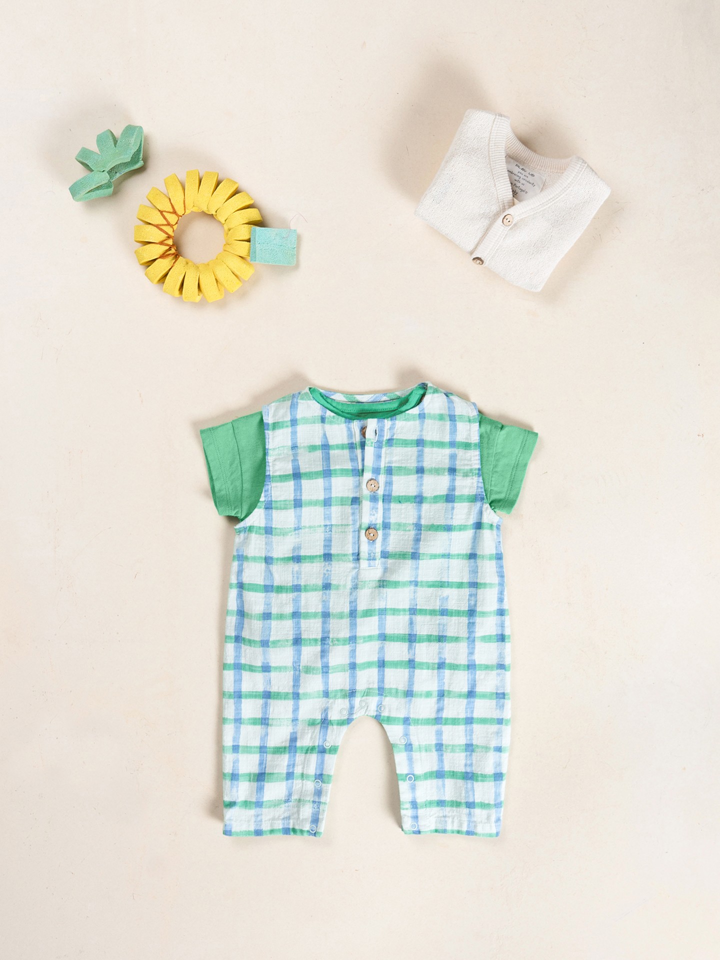 Organic fabric jumpsuit