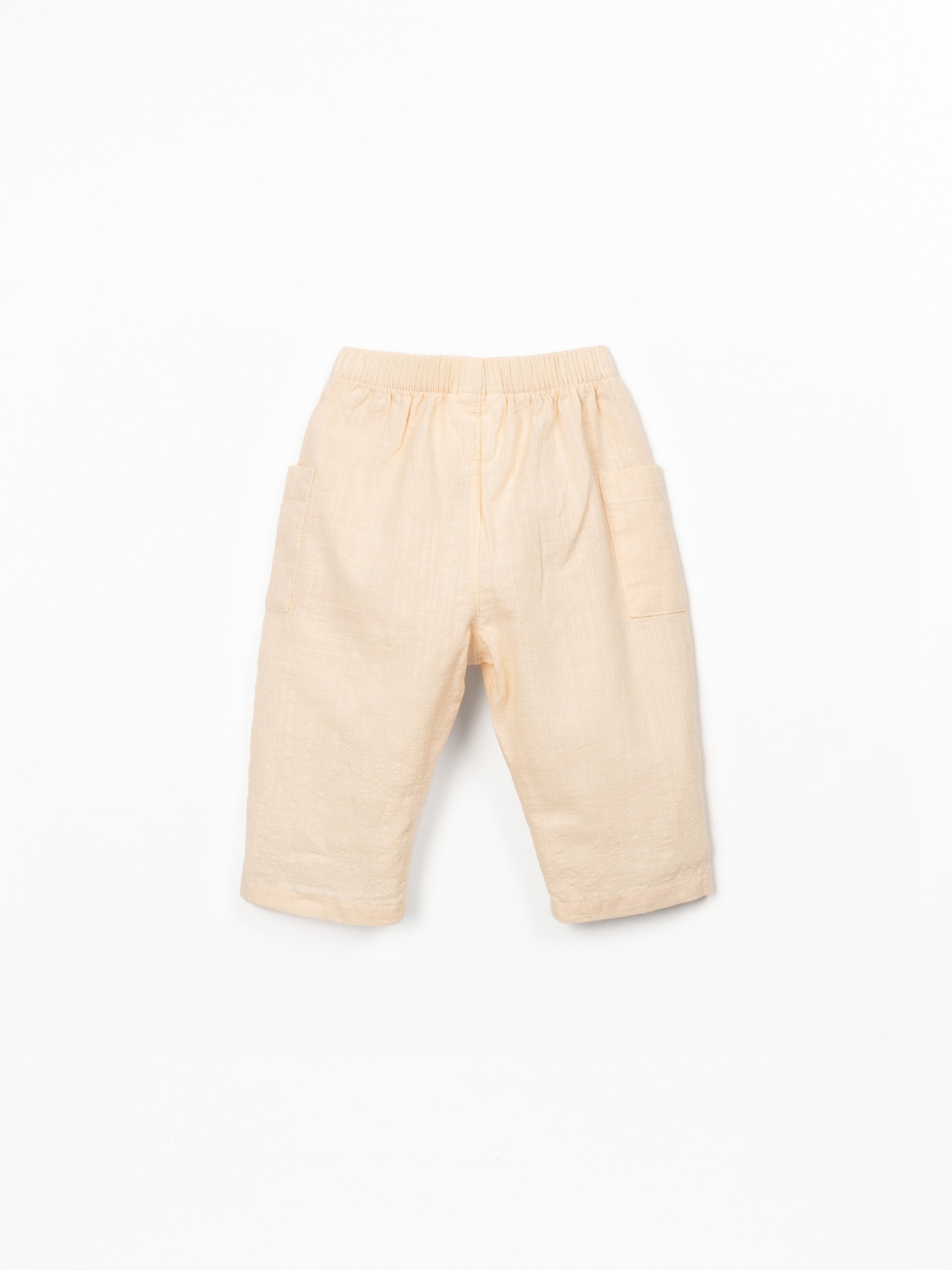 Organic cotton fabric trousers