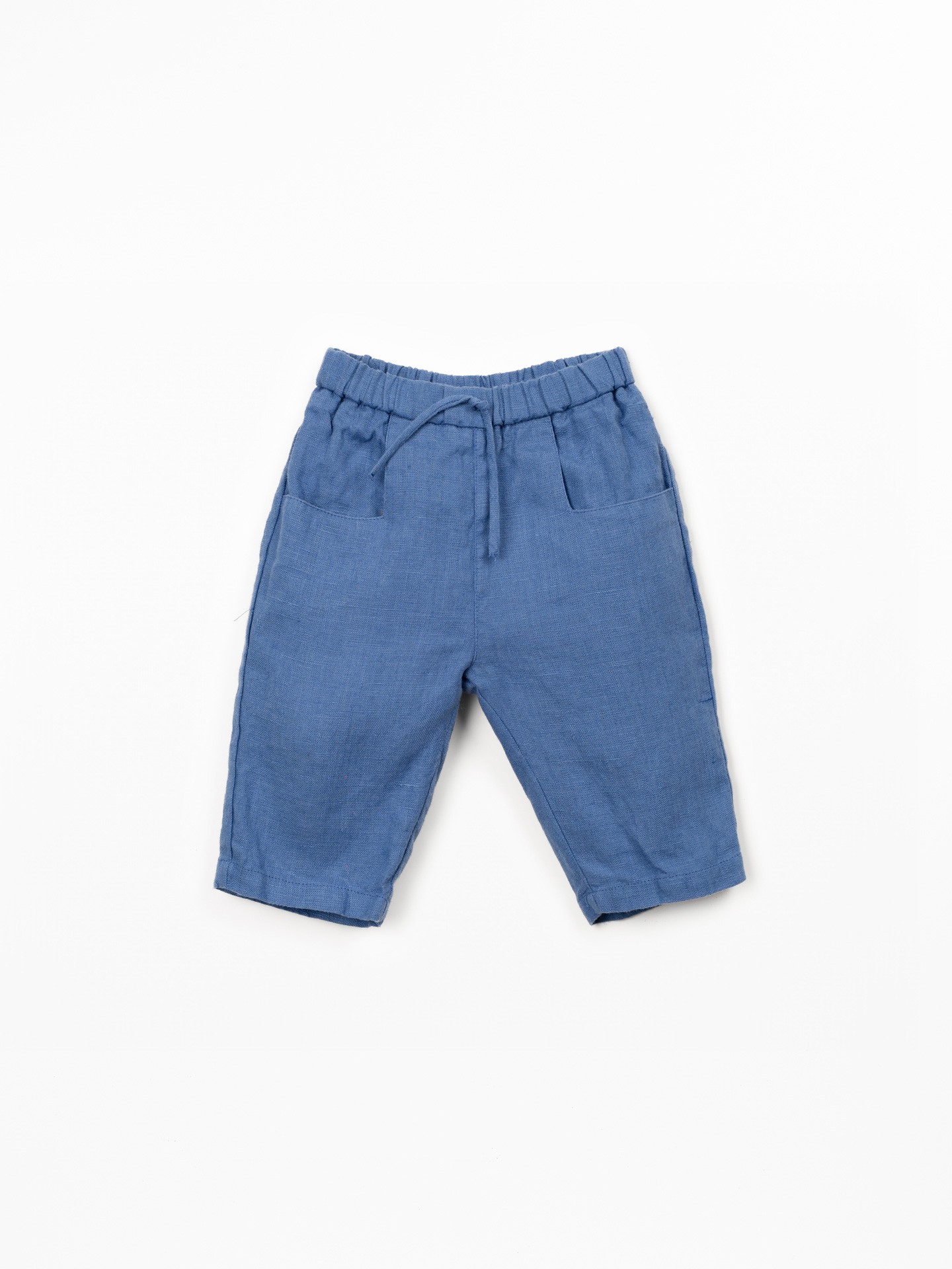 Linen fabric trousers