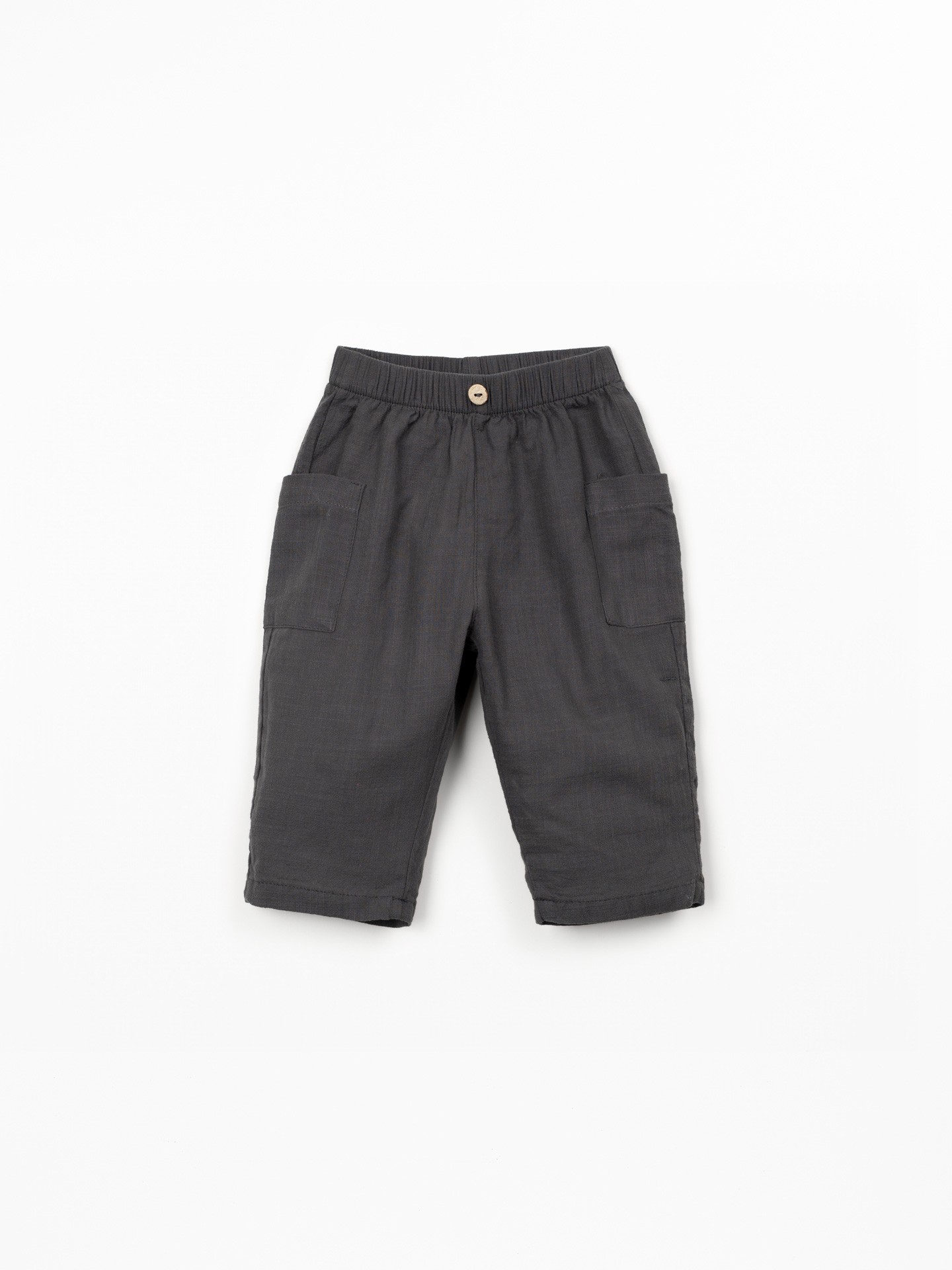 Organic cotton fabric trousers