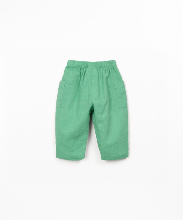 Pantaloni in cotone biologico