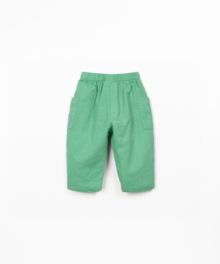 Pantaloni in cotone biologico