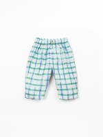 Pantalon en tissu avec fibres naturelles Pantalon en tissu avec fibres naturelles