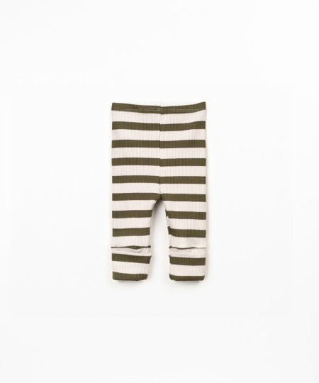 Leggings in misto cotone e modal